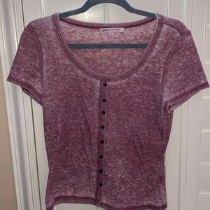 Burgundy Tee Shirt